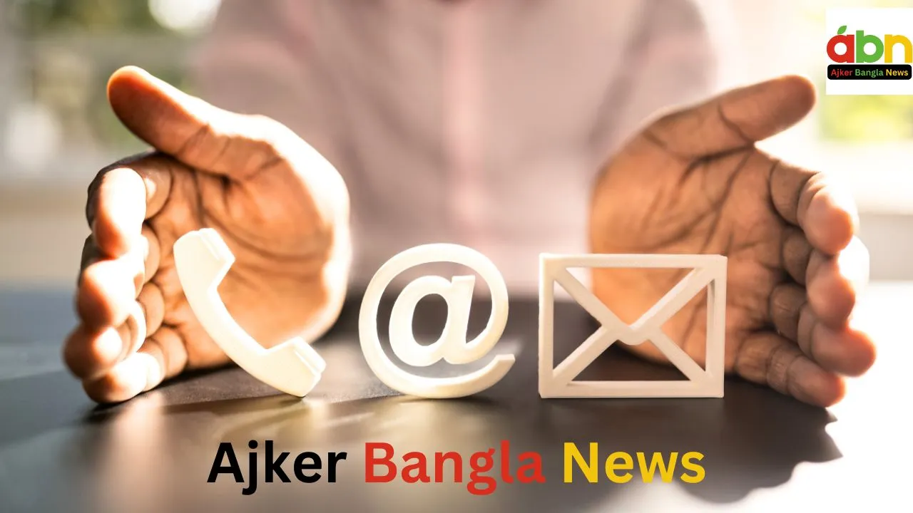 Ajekr News Bangla contact us