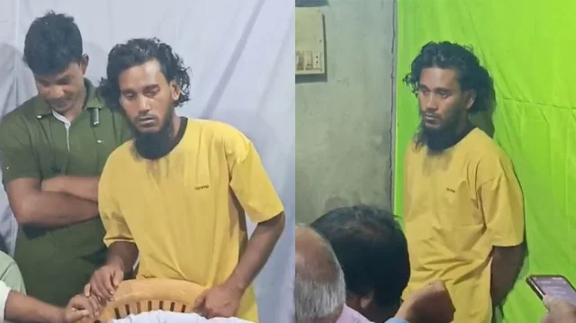 নেত্রকোনায় কনটেন্ট ক্রিয়েটর রিপনের বিরুদ্ধে স্কুলছাত্রী ধর্ষণের অভিযোগ, সালিসে ৫ লাখ টাকা জরিমানা; তদন্তে পুলিশ আজকের নিউজ বাংলা ডেস্ক প্রকাশিত: ৫ আগস্ট ২০২৬ নেত্রকোনা সদর উপজেলায় জনপ্রিয় কনটেন্ট ক্রিয়েটর রিপন মিয়ার বিরুদ্ধে ১৪ বছর বয়সী এক স্কুলছাত্রীকে ধর্ষণের অভিযোগ উঠেছে। অভিযোগের পর থানায় মামলা না করে স্থানীয় বিএনপির কার্যালয়ে সালিসের মাধ্যমে বিষয়টি নিষ্পত্তির চেষ্টা করা হয়। সালিসে অভিযুক্তকে ৫ লাখ টাকা জরিমানা এবং এলাকাছাড়া করার সিদ্ধান্ত নেওয়া হয়েছে। এদিকে সালিসের একাধিক ভিডিও সামাজিক যোগাযোগমাধ্যমে ছড়িয়ে পড়ার পর ব্যাপক সমালোচনার সৃষ্টি হয়েছে। ভিডিওতে দেখা যায়, রিপন উপস্থিত সবার কাছে ক্ষমা চাইছেন। একপর্যায়ে তিনি বলেন, “ভুল করলেও করছি, না করলেও করছি। আমি আফনেরার লগে থাহন লাগবো... ভুল তো মানুষ করেই, আমি একটা ভুল কইরাইলছি।” পরে তিনি স্থানীয় বিএনপি নেতা ফজলুর রহমানের পা ধরে ক্ষমা চান। ধর্ষণের মতো গুরুতর ফৌজদারি অপরাধের বিচার গ্রাম্য সালিসে করাকে আইনবহির্ভূত বলে সামাজিক যোগাযোগমাধ্যমে সমালোচনা শুরু হয়েছে। এ ঘটনায় তদন্ত করে আইনগত ব্যবস্থা নেওয়া হচ্ছে বলে জানিয়েছে পুলিশ। ভুক্তভোগী পরিবারের অভিযোগ ভুক্তভোগী পরিবারের অভিযোগ, গত শনিবার রাত প্রায় ৮টার দিকে রিপন মিয়া তাদের বাড়িতে যান। সে সময় স্কুলছাত্রীটি বাড়ির উঠানে রান্না করছিল এবং তার বাবা স্থানীয় বাজারে চায়ের দোকানে ও মা বাইরে কাজে ছিলেন। পরিবারের দাবি, এই সুযোগে রিপন তাকে জোরপূর্বক বাড়ির পাশের একটি জঙ্গলে নিয়ে গিয়ে ধর্ষণ করেন। পরে মেয়েটির চিৎকার শুনে আশপাশের লোকজন ছুটে এলে রিপন ঘটনাস্থল থেকে পালিয়ে যান। পরিবারের আরও অভিযোগ, ভিডিও বানানোর কথা বলে রিপন দীর্ঘদিন ধরে কিশোরীটিকে উত্ত্যক্ত করতেন। লোকলজ্জার ভয়ে প্রথমে বিষয়টি প্রকাশ না করলেও পরে এলাকায় জানাজানি হলে সোমবার রাতে স্থানীয় একটি বাজারে বিএনপির দলীয় কার্যালয়ে সালিস অনুষ্ঠিত হয়। সালিসে যা সিদ্ধান্ত হয় সালিসে উপস্থিত নাম প্রকাশে অনিচ্ছুক এক ব্যক্তি জানান, ইউনিয়ন বিএনপির সাবেক সভাপতি ফজলুর রহমানের নেতৃত্বে বৈঠকটি অনুষ্ঠিত হয়। সেখানে স্থানীয় বিএনপি-জামায়াতের নেতাসহ বিভিন্ন শ্রেণি-পেশার মানুষ উপস্থিত ছিলেন। বৈঠকে রিপন অভিযোগ স্বীকার করে ক্ষমা চান। পরে তাকে ৫ লাখ টাকা জরিমানা এবং এলাকা ছাড়ার সিদ্ধান্ত নেওয়া হয়। ফজলুর রহমানের বক্তব্য ইউনিয়ন বিএনপির সাবেক সভাপতি ফজলুর রহমান বলেন, ভুক্তভোগী পরিবারটি দরিদ্র হওয়ায় তারা প্রথমে স্থানীয়ভাবে বিচার চেয়েছিল। পরিবারের মামলা পরিচালনার সামর্থ্য না থাকায় এলাকাবাসী সালিসে বসেন। পরে পরিবারকে আইনি ব্যবস্থা নেওয়ার পরামর্শ দেওয়া হয়েছে। বর্তমানে পুলিশ বিষয়টি তদন্ত করছে। পুলিশের বক্তব্য নেত্রকোনা মডেল থানার অফিসার ইনচার্জ (ওসি) আবুল খায়ের জানান, সামাজিক যোগাযোগমাধ্যমে বিষয়টি জানার পর পুলিশ ঘটনাস্থলে যায়। অভিযোগ দায়েরের জন্য ভুক্তভোগীকে পরিবারের সঙ্গে থানায় পাঠানো হয়েছে। সালিসে উপস্থিত দুজনকে জিজ্ঞাসাবাদ করা হচ্ছে এবং অভিযুক্ত রিপন মিয়াকে আটকের চেষ্টা চলছে। অভিযুক্ত সম্পর্কে রিপন মিয়া নেত্রকোনা সদর উপজেলার দক্ষিণ বিশিউড়া গ্রামের মোক্তাল হোসেনের ছেলে। পেশায় তিনি একজন কাঠমিস্ত্রি হলেও সামাজিক যোগাযোগমাধ্যমে কনটেন্ট ক্রিয়েটর হিসেবে পরিচিত। ‘হাই আই এম রিপন ভিডিও’ এবং ‘আই লাভ ইউ, এটাই বাস্তব’ সংলাপভিত্তিক ভিডিওর মাধ্যমে তিনি পরিচিতি পান। ২০১৯ সালে খোলা তার ফেসবুক পেজে বর্তমানে প্রায় ১৯ লাখ অনুসারী রয়েছে। ঘটনার পর থেকে রিপন মিয়ার মুঠোফোন বন্ধ পাওয়া যাচ্ছে। স্থানীয় সূত্রের দাবি, অভিযোগ প্রকাশ্যে আসার পর তিনি আত্মগোপনে রয়েছেন। উল্লেখ্য, এটি একটি অভিযোগভিত্তিক ঘটনা। অভিযোগের বিষয়ে পুলিশ তদন্ত করছে এবং আদালতে দোষ প্রমাণিত না হওয়া পর্যন্ত অভিযুক্ত আইনগতভাবে নির্দোষ হিসেবে বিবেচিত হবেন।